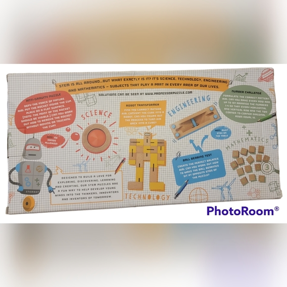 Professor Puzzle STEM Puzzle Set - Picture 2 of 2